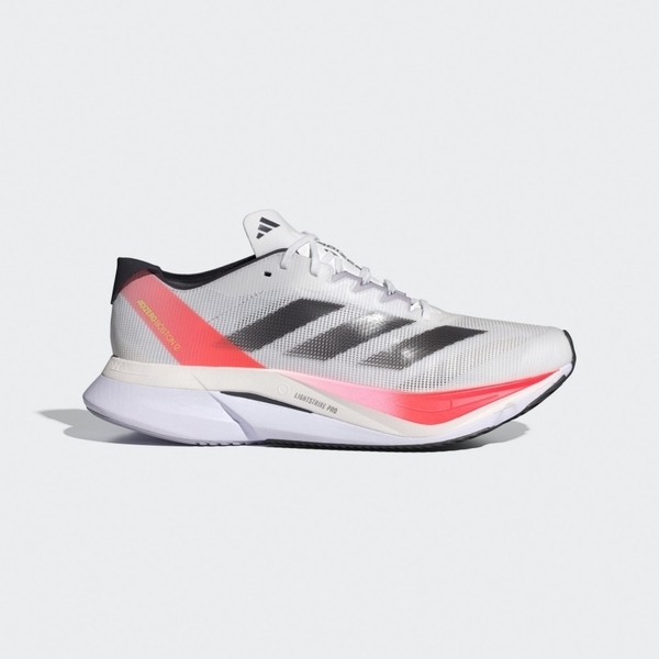 Adidas Adizero Boston 12 M IF9210 男女 慢跑鞋 運動 競速 跑鞋 避震 輕量 白紅