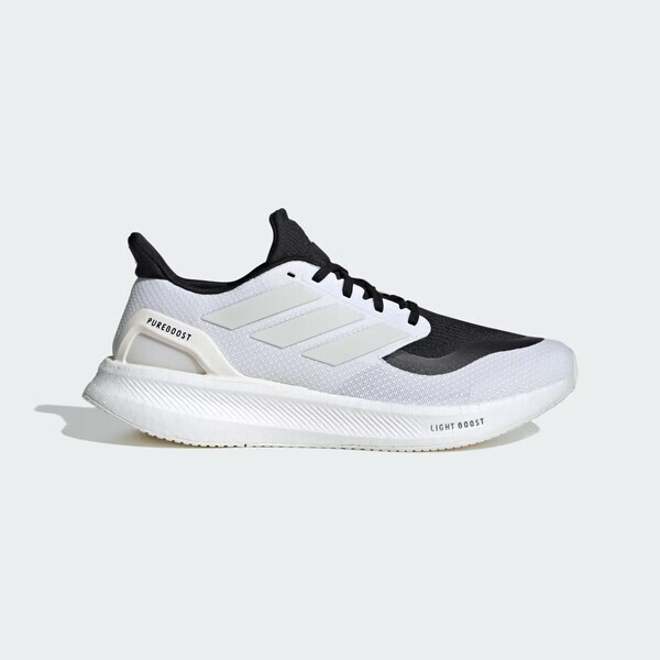 Adidas Pureboost 5 IF9192 男 慢跑鞋 運動 路跑 反光 透氣 緩震 耐磨 愛迪達 白黑