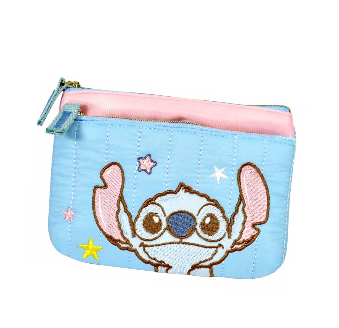 迪士尼史迪仔 多用化妝袋-散纸包