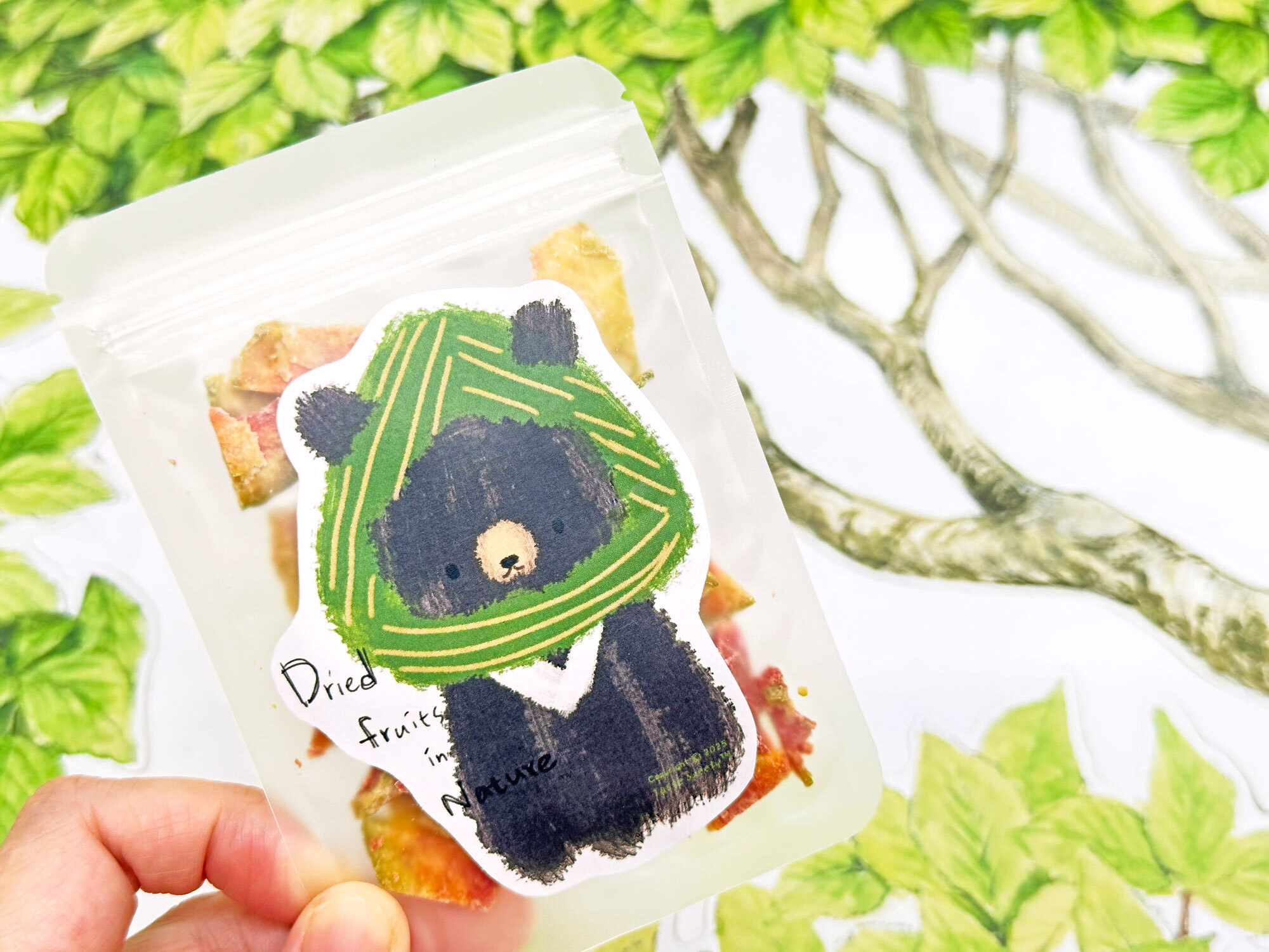 粽帽熊水果乾-輕食包