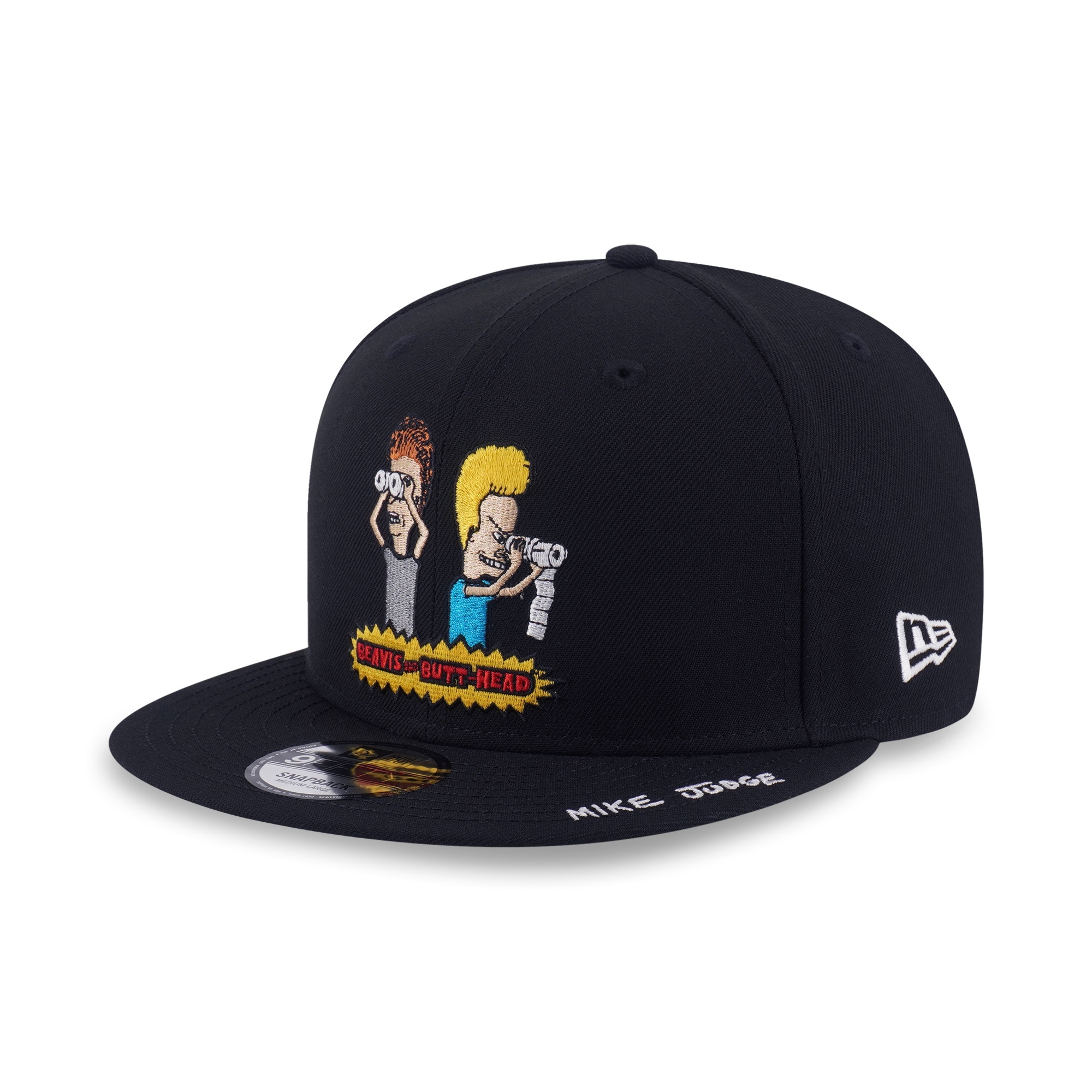 New Era x Beavis And Butt-Head Peeking 9Fifty Black