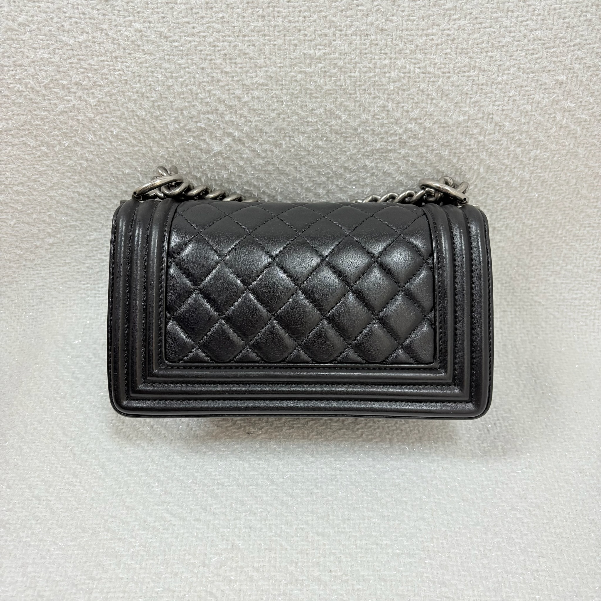 Chanel Boy 20 - Black / Shw