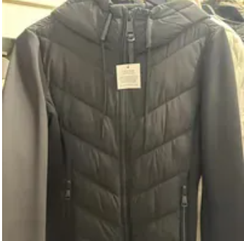[S] DKNY BLACK LIGHT WEIGHT PUFFER, DL4MPR06-BLK [FINAL SALE] (SD1311)