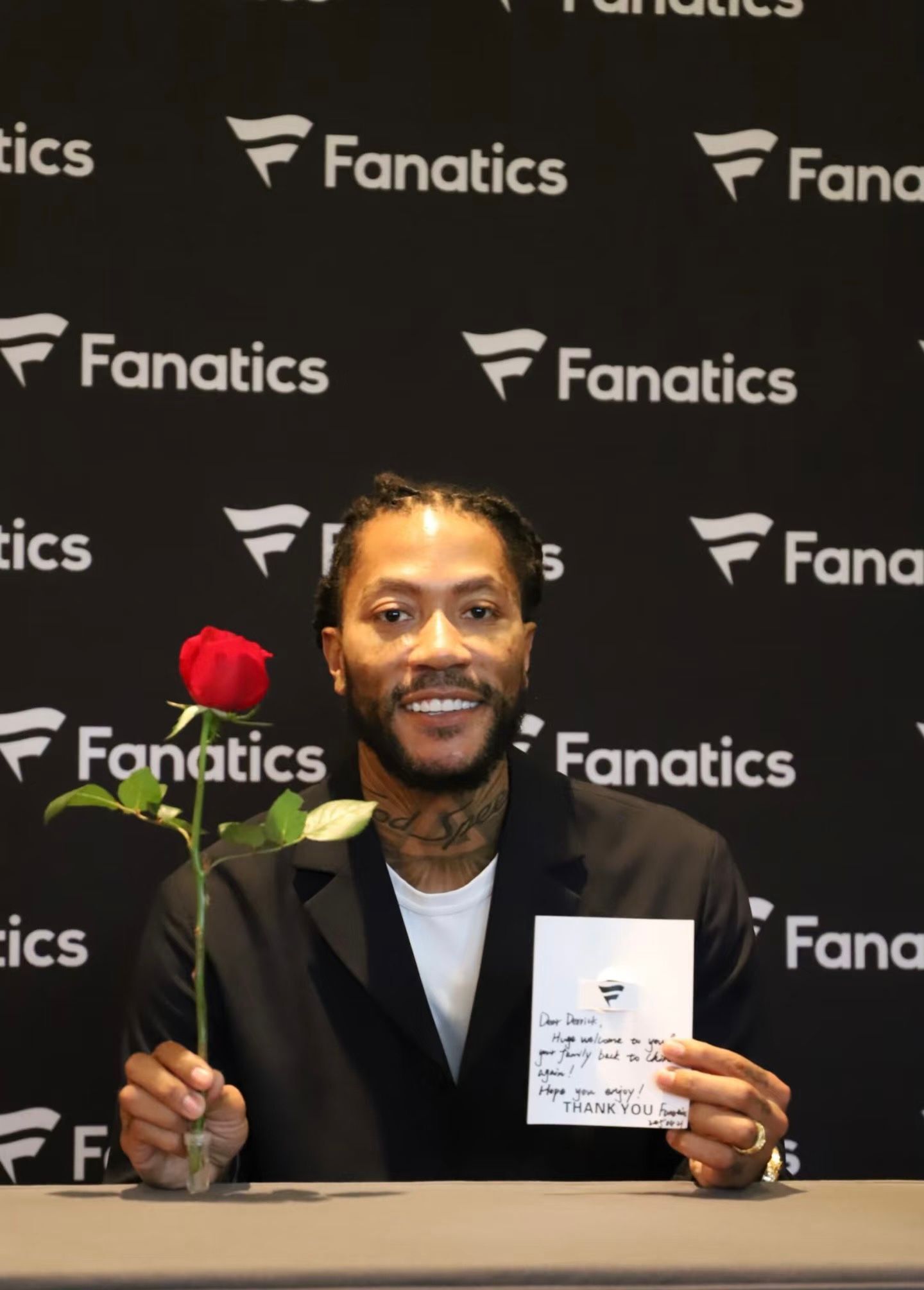 (已截單）Derrick Rose 8月簽售會