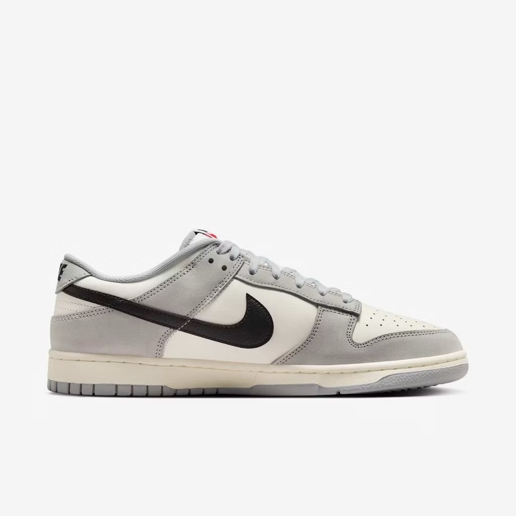 Nike Dunk Low 男鞋 灰 黑 低筒 奶油底 運動鞋 IB3079-101