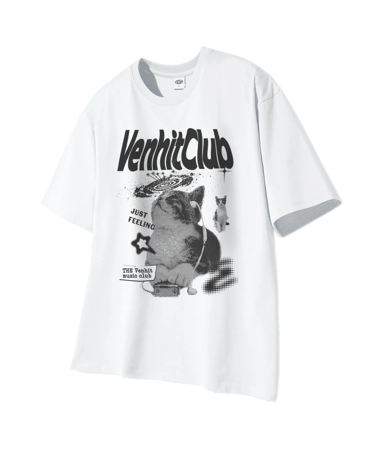 venhit - cats cosmos cool cotton tshirt (6 colors)