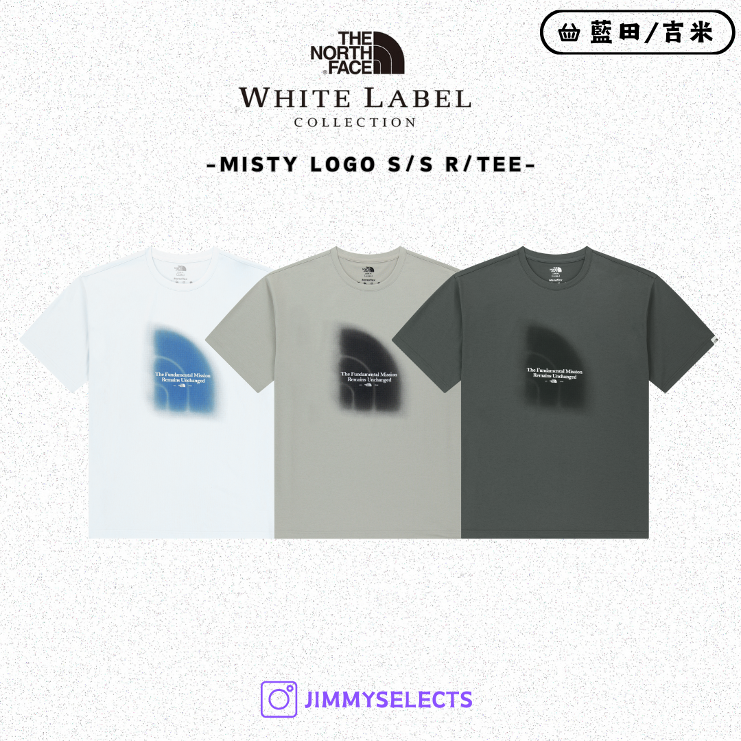 【代購】THE NORTH FACE 北臉 白標 MISTY LOGO 短袖 短T NT7UR13