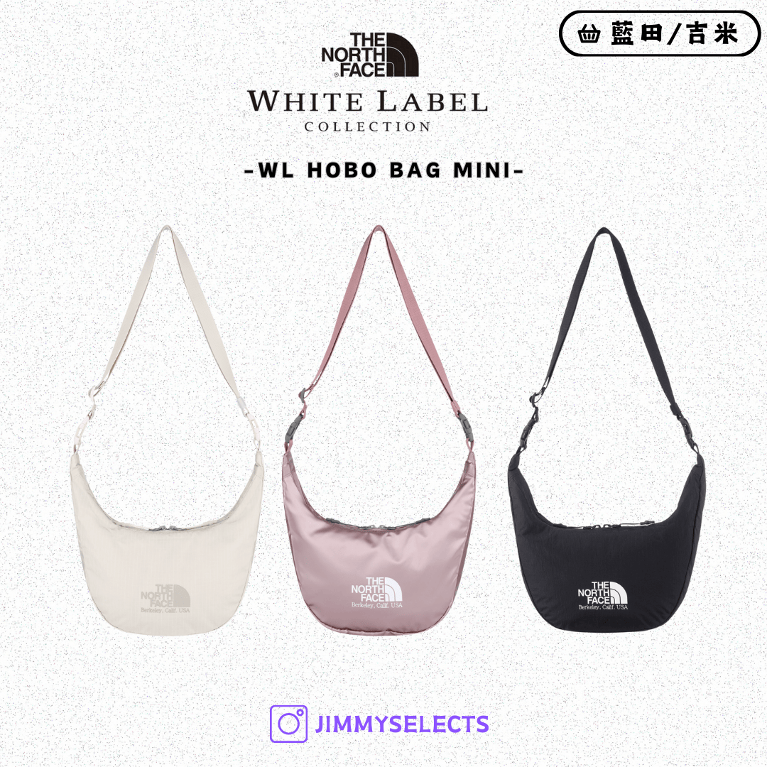 【代購】THE NORTH FACE 北臉 白標 HOBO BAG MINI 流浪包 側背包 NN2PR18