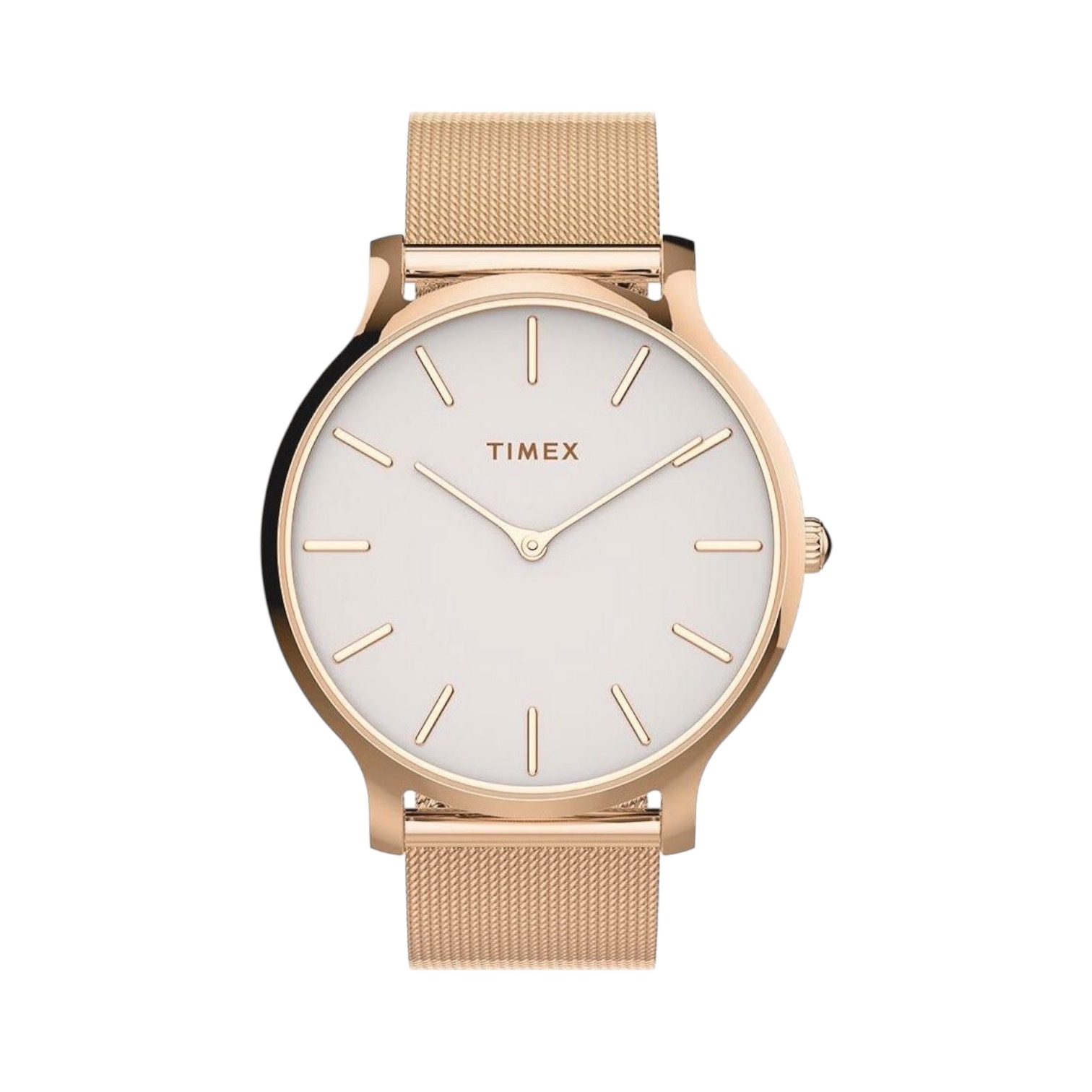 Timex TW2T73900 Transcend™ 38mm Stainless Steel Mesh Band Watch