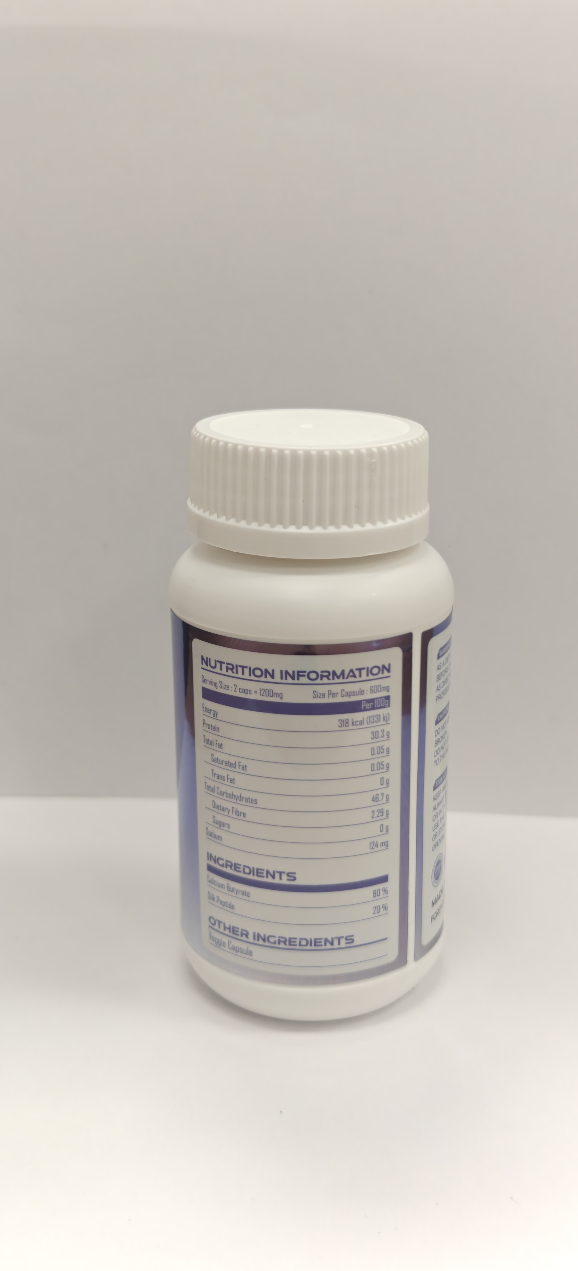 Silk Peptide & Calcium Butyrate