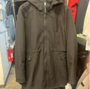 [S] DKNY BLACK VALBOA LINED SOFT SHELL JACKET, DLSMP786-BLK (SD1322)