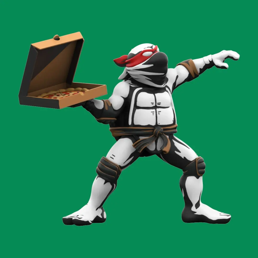 MIGHTY JAXX Teenage Mutant Ninja Turtles Pizza Bomber