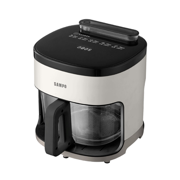 SAMPO 聲寶 4.2L微蒸氣玻璃氣炸鍋(KZ-BA04G)