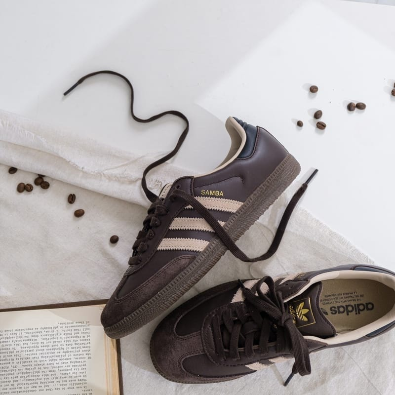 ADIDAS SAMBA OG 奶茶/咖啡 焦糖底 美拉德 德訓鞋 (2 COLORS)