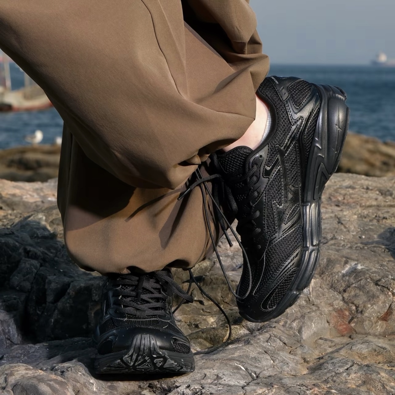 MIZUNO SPEED 2010 全黑 低筒 跑步鞋 舒適 老爹鞋 復古 美津濃 D1GH251701