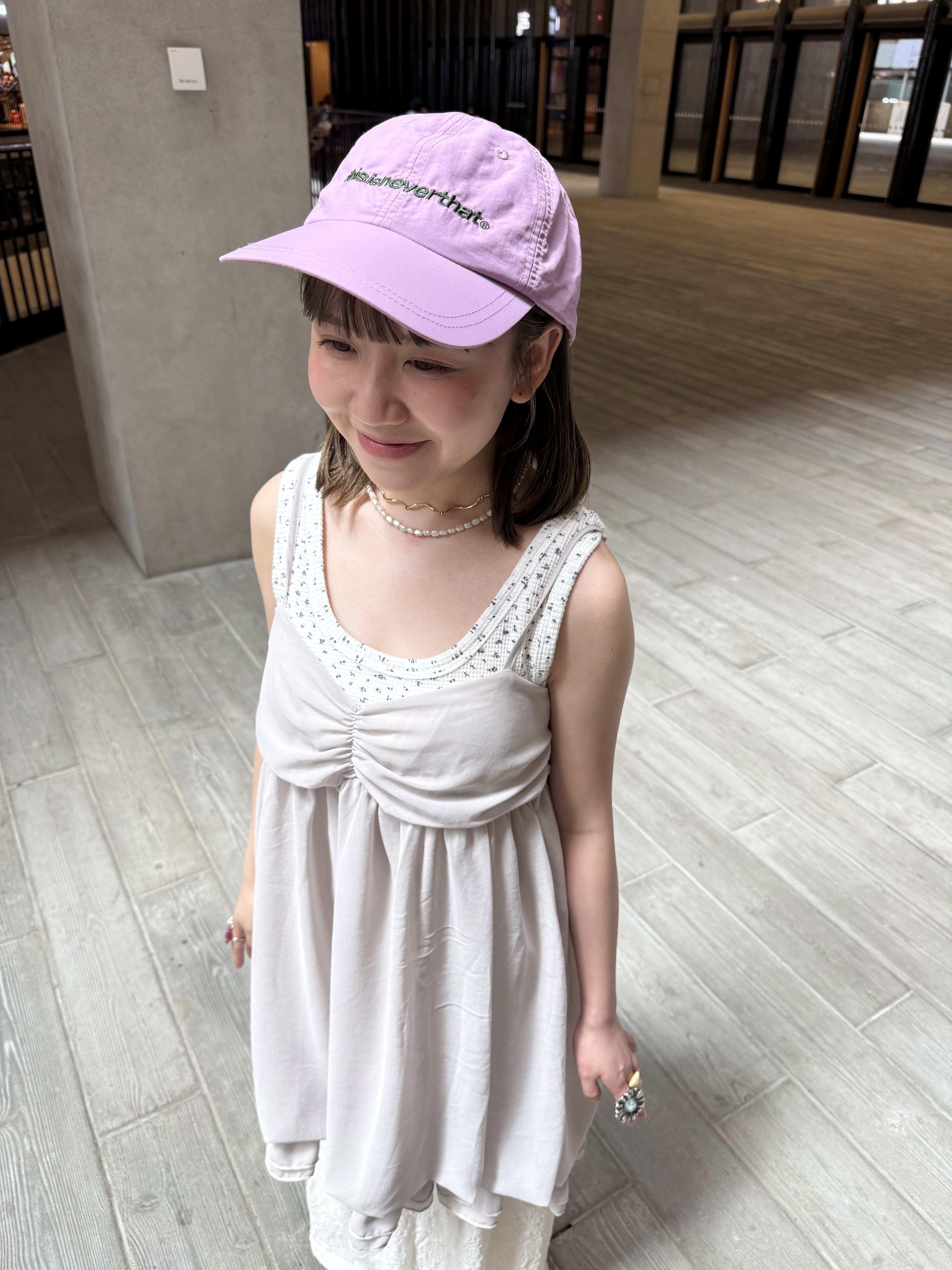 碎花窩夫格背心