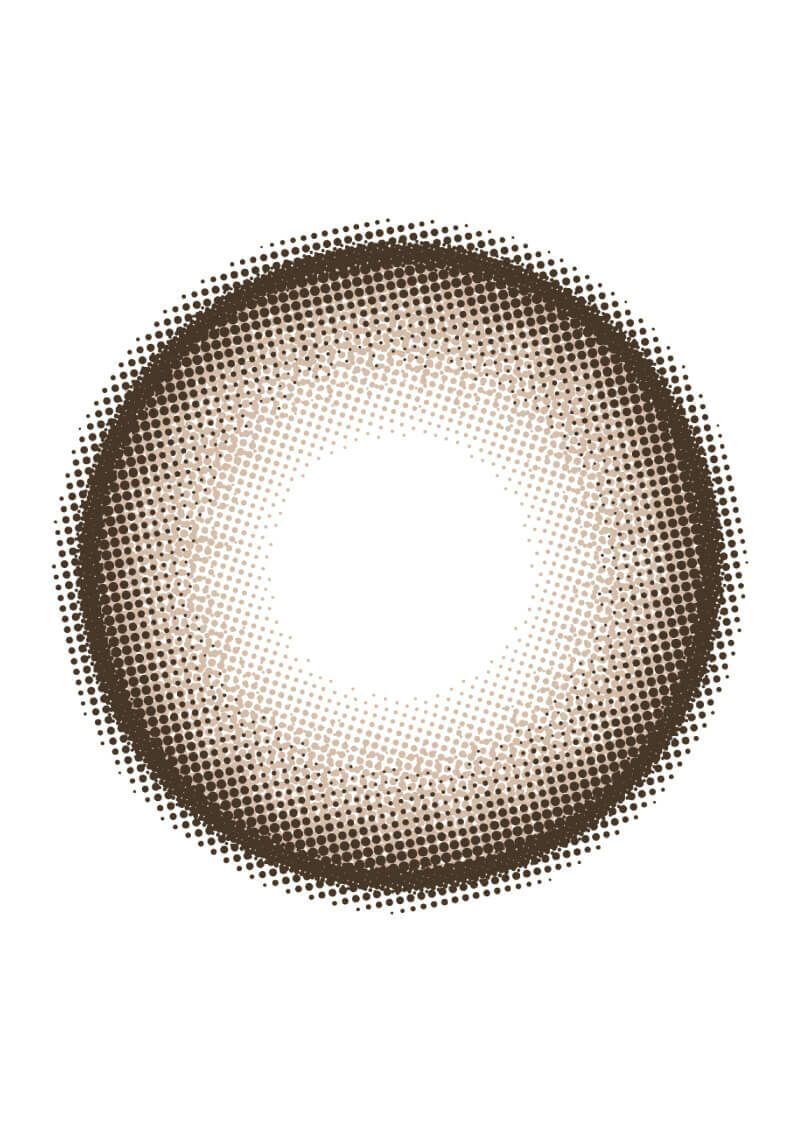 [月拋] PRIMORE 1 Month Pri Girl Camel｜彩妝隱形眼鏡｜每盒2片