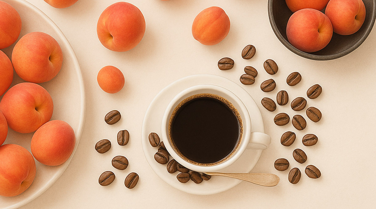 醒醒胭脂咖啡Peach coffee蜜桃香氣圖片