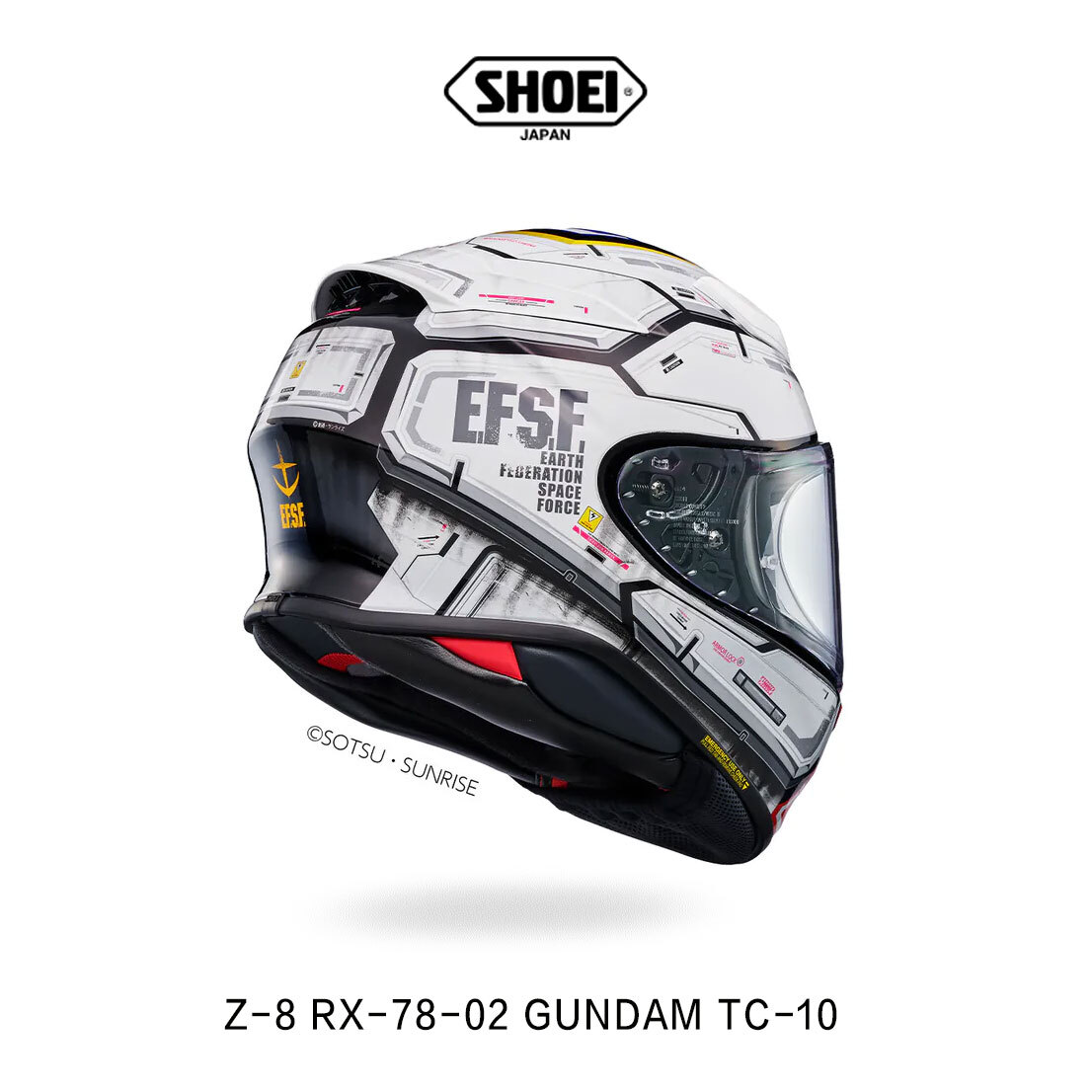 Z-8 RX-78-02 GUNDAM TC-10 全罩安全帽