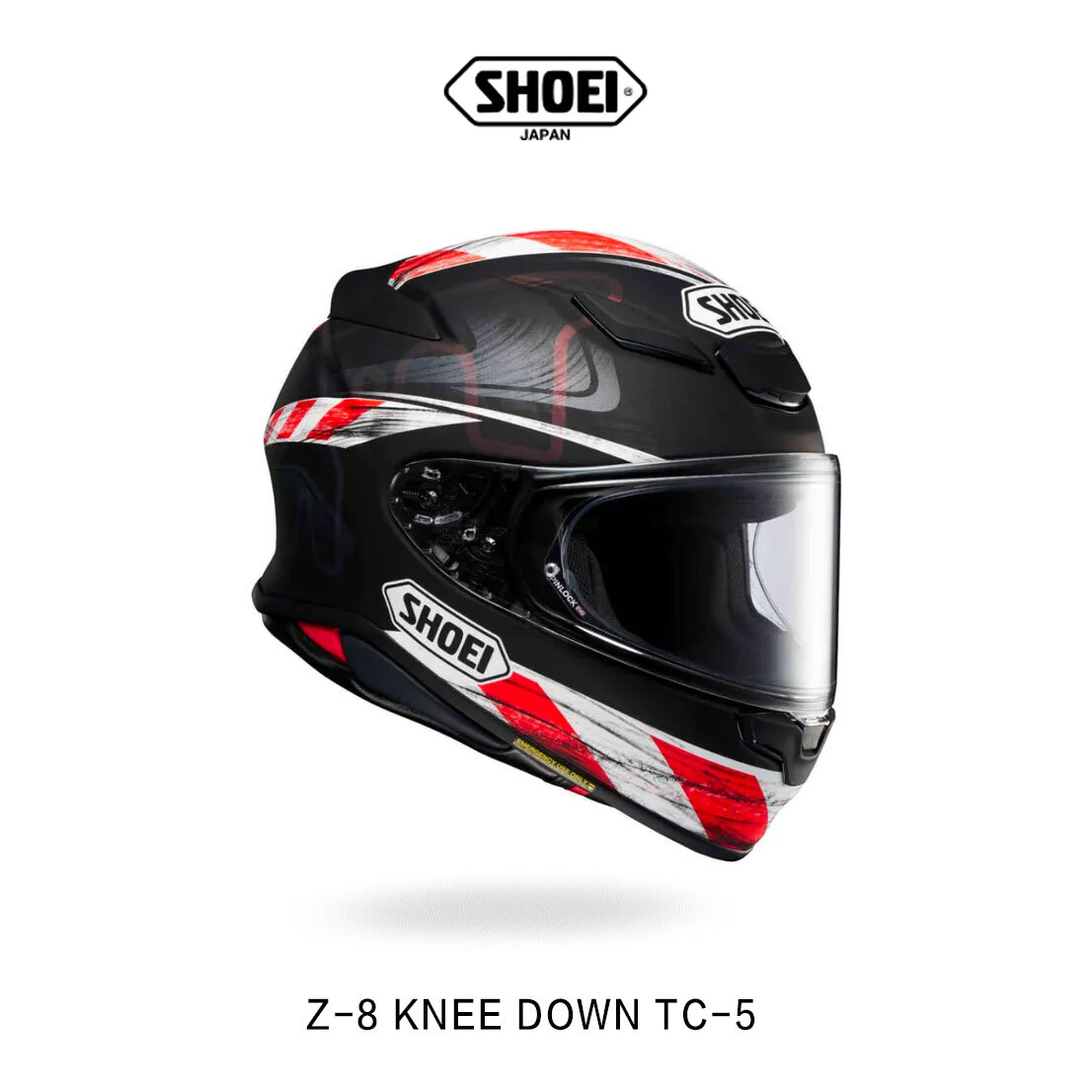 Z-8 KNEE DOWN TC-5 全罩安全帽