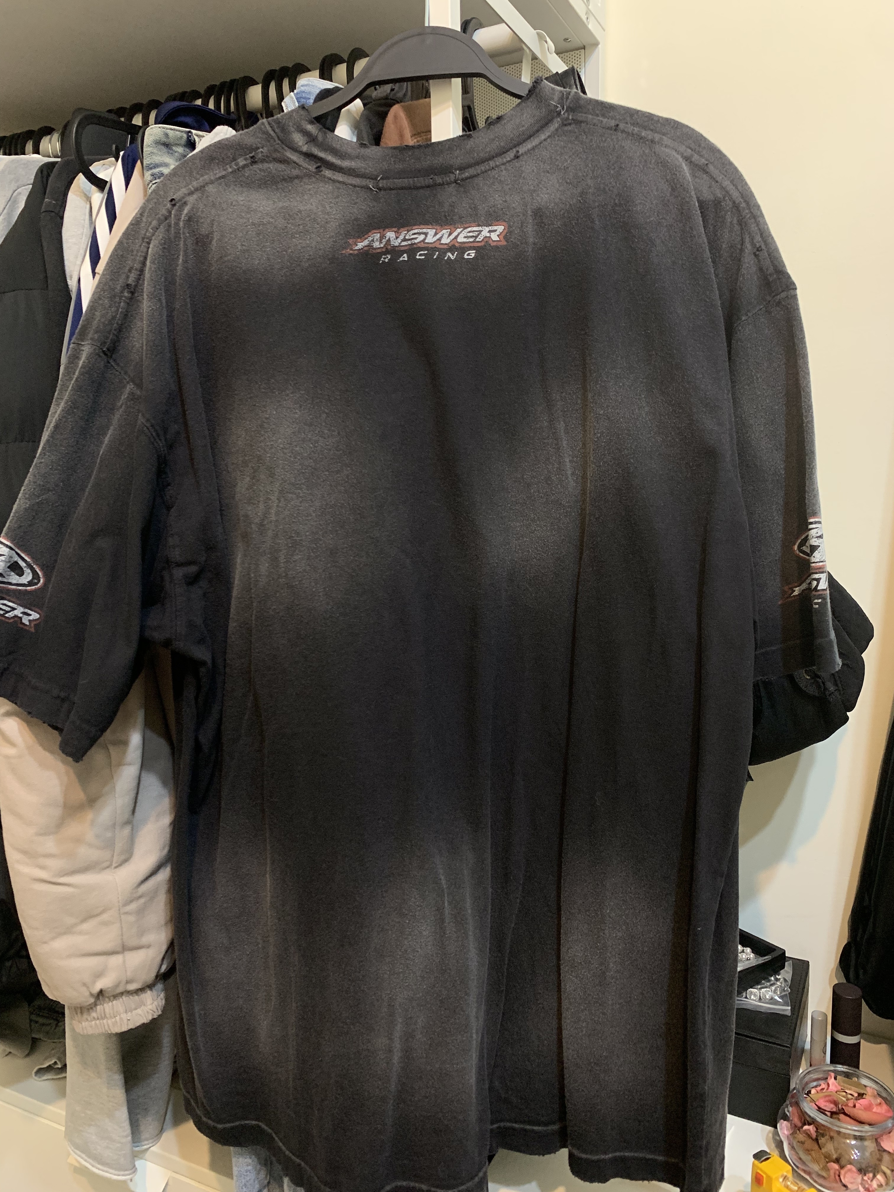 Answer 紮染 寬鬆 街頭 短袖