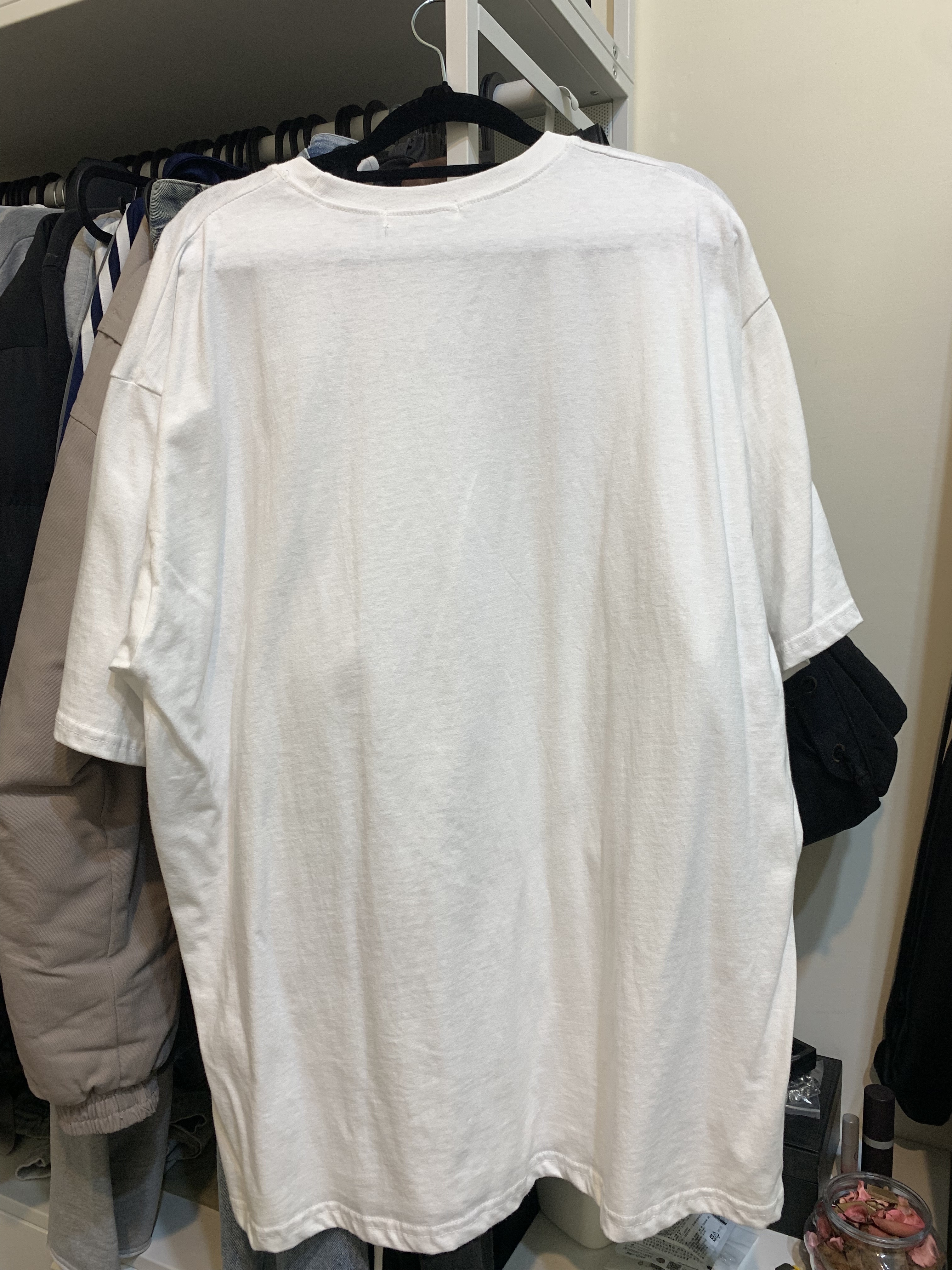 噴漆 小插圖 寬鬆 短袖