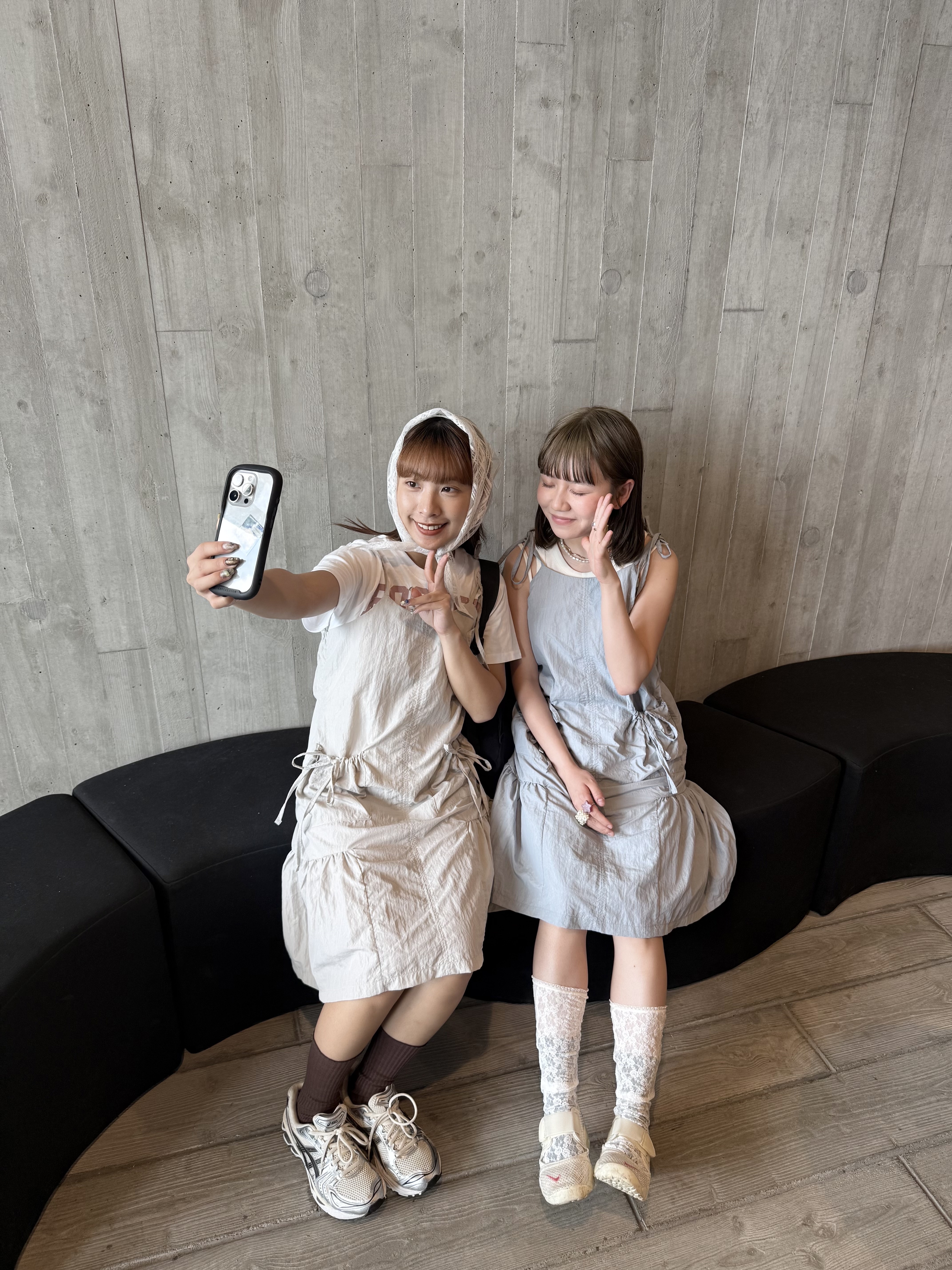 [3色入] 通爽工裝綁帶魚尾中ops(beige/sky blue)