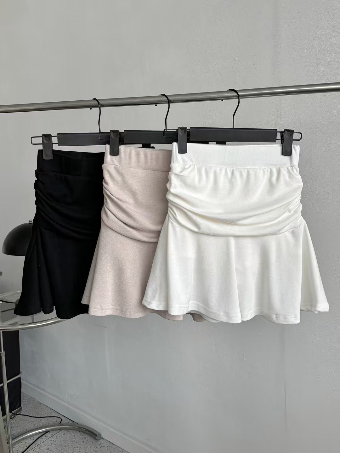 ♥︎ 歐美Wrap Ruched mini skirt *Free size*