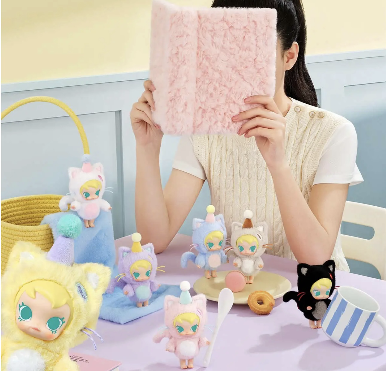 🎏預訂🎏Baby Molly Pocket Friends Series-Vinyl Plush Pendant Blind Box