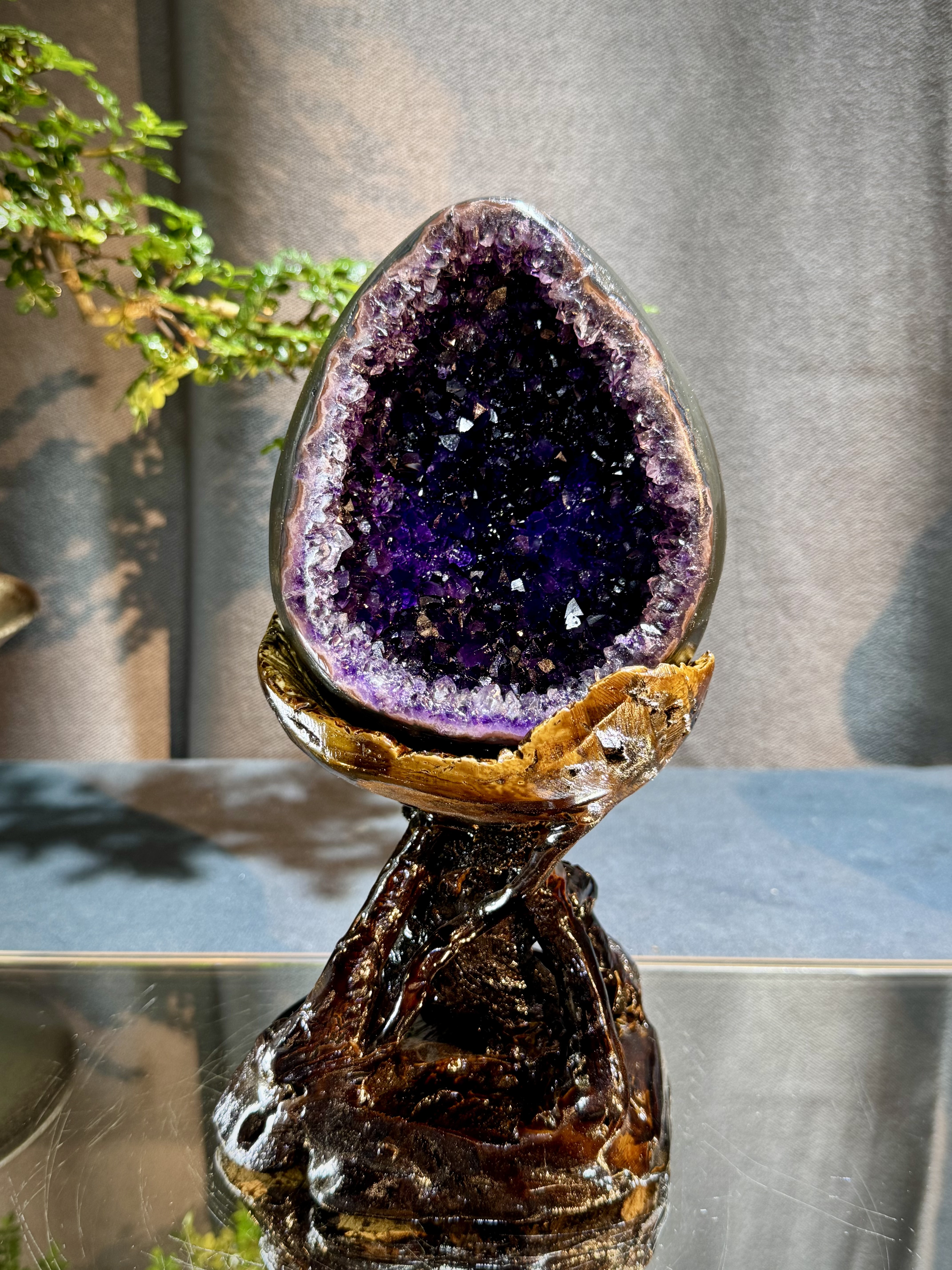 帝皇紫紫水晶恐龍蛋 7032