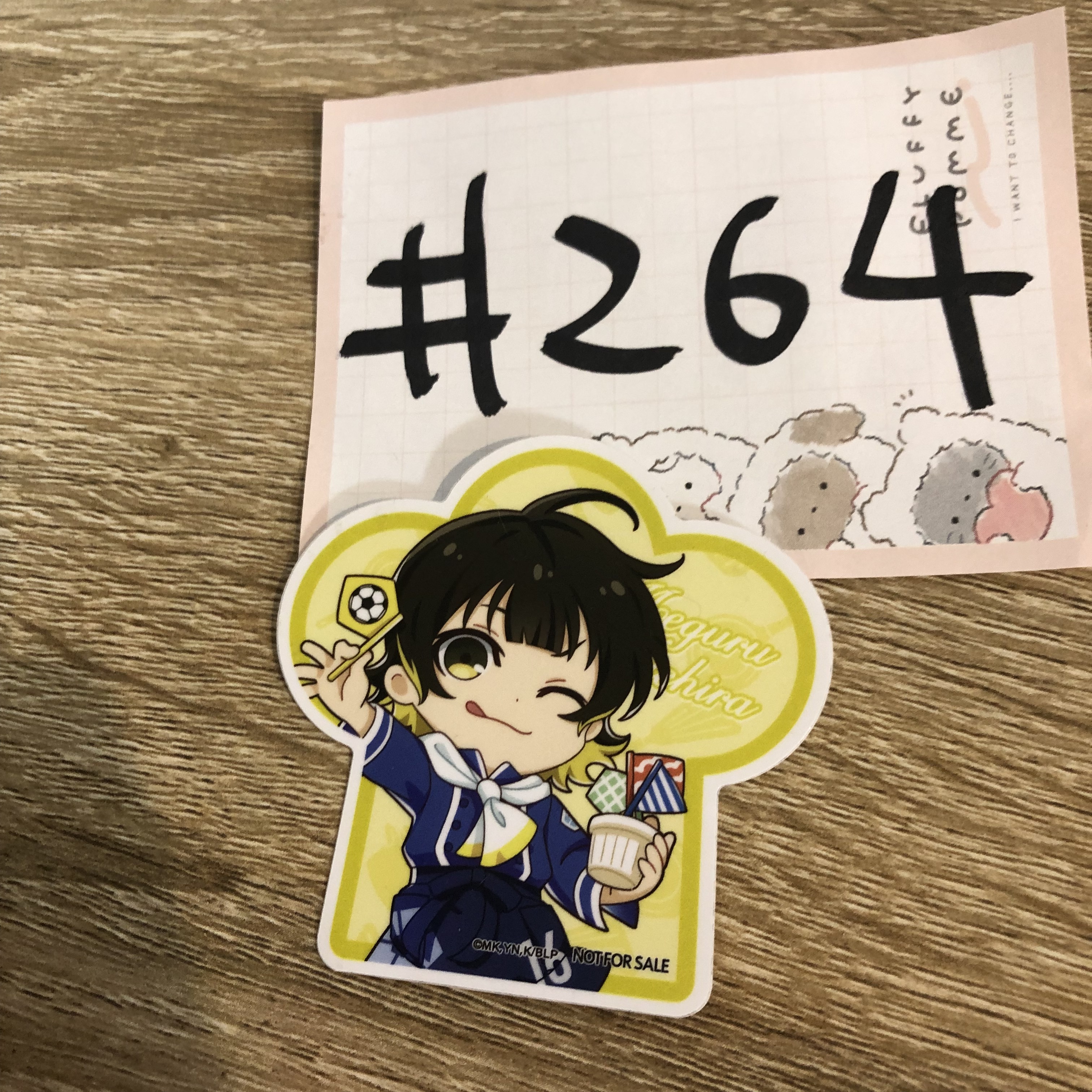 BlueLock 蜂樂  貼紙#264