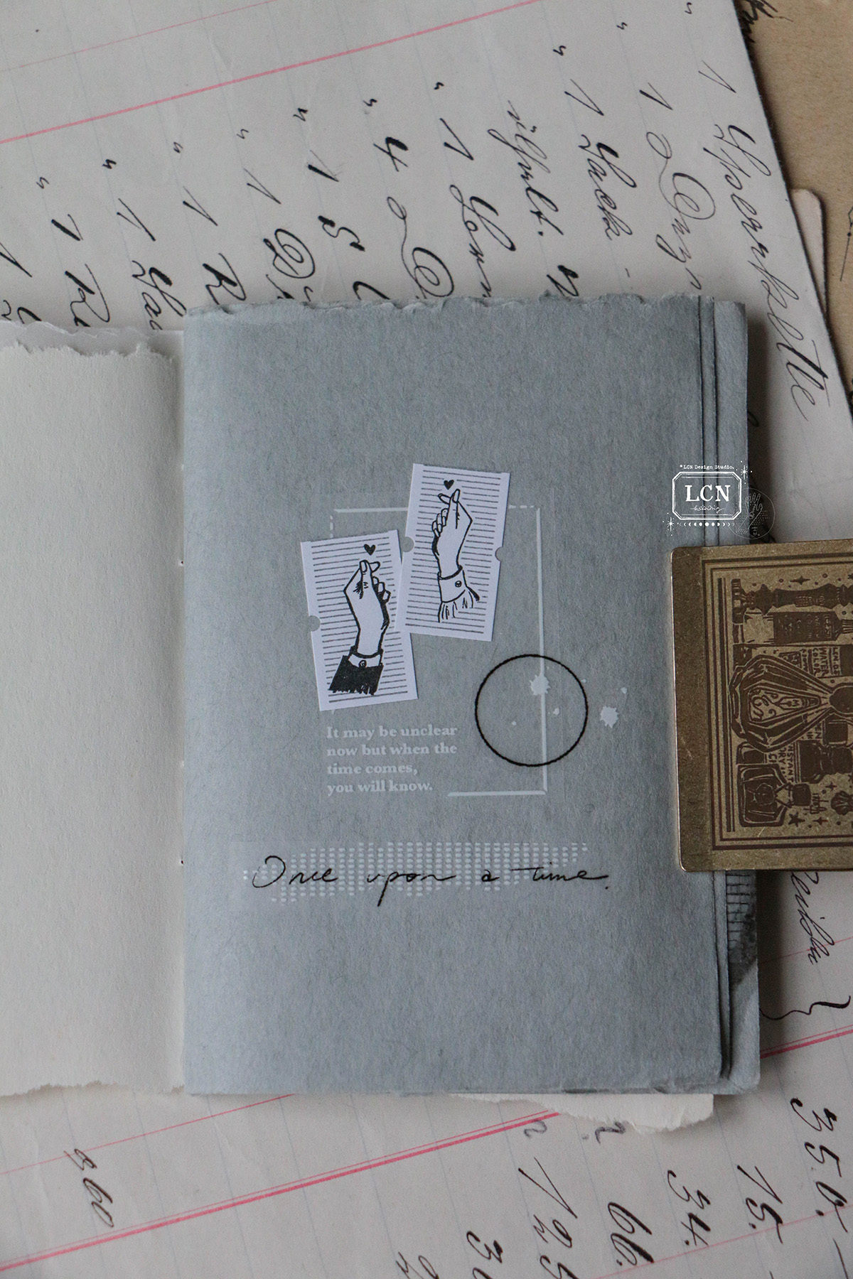 手指愛心 _標籤貼紙捲｜吉