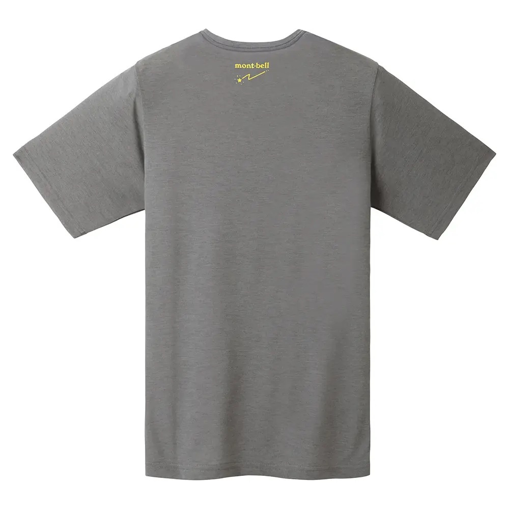 Mont-bell Wickron T Women's 女款 短袖排汗衣 快乾排汗T恤 (NATURAL LOGO) 1114782-DGY 深灰 [HappyOutdoor]