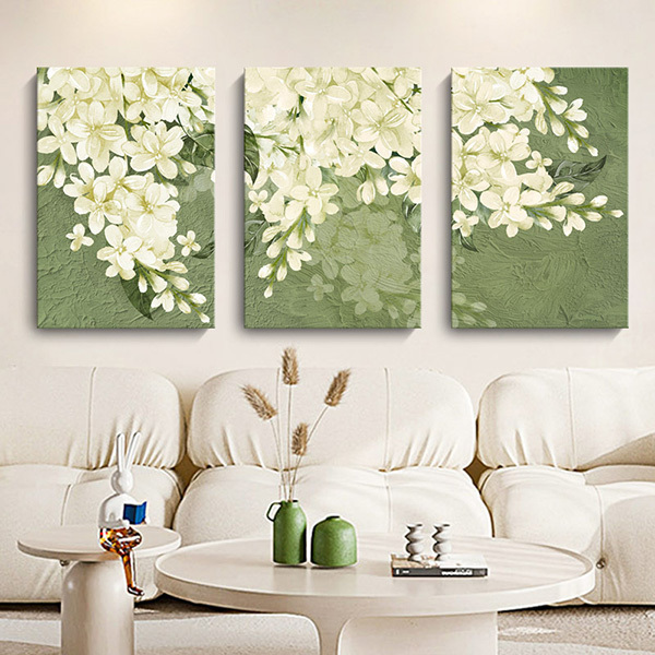 綻野新生手繪感無框掛畫