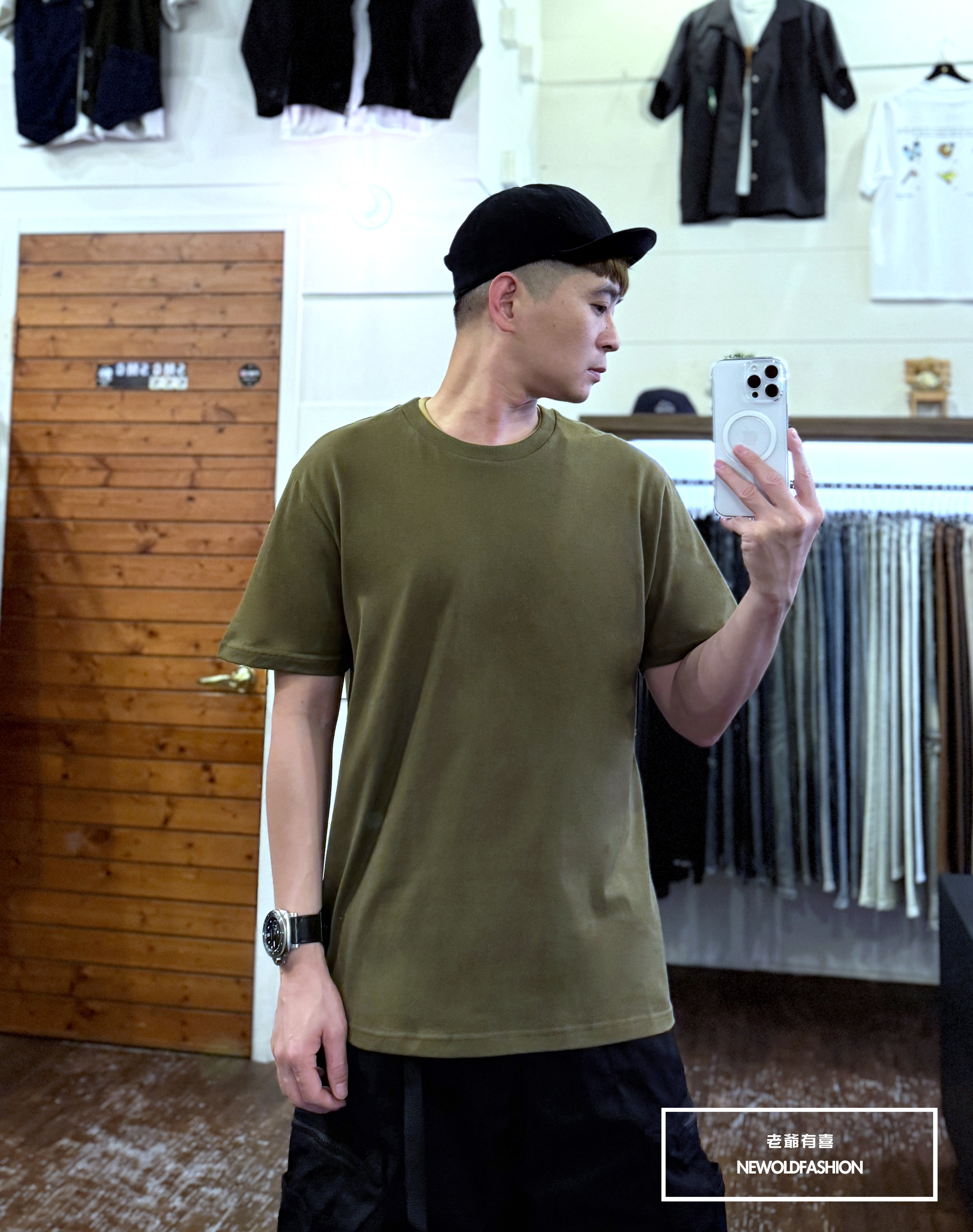 『熱銷到貨』重磅UPF50+超高防護係數素色短Ｔ恤-青綠