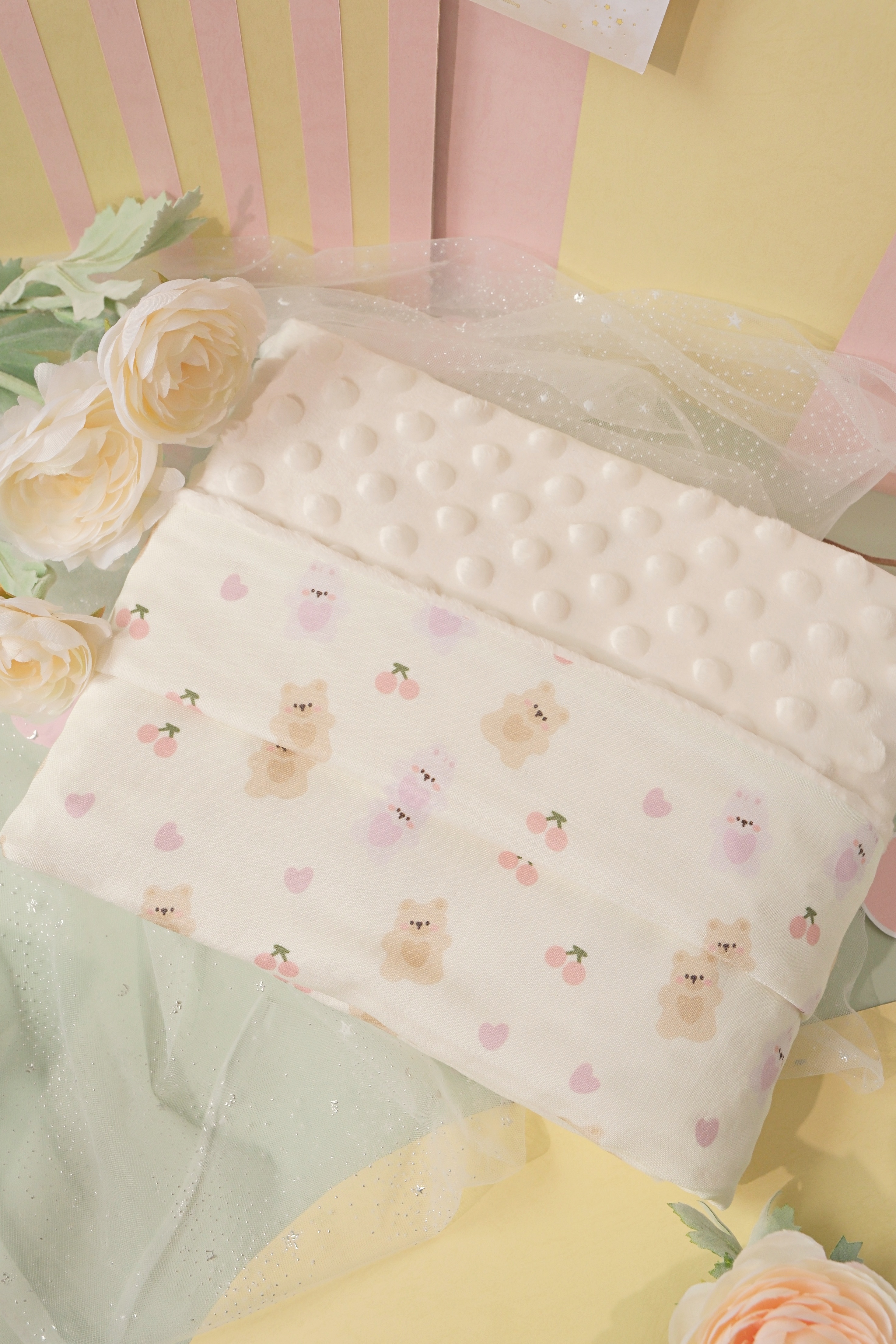 Hi Y.P store-舒眠毯-獨家設計款-軟糖熊兔