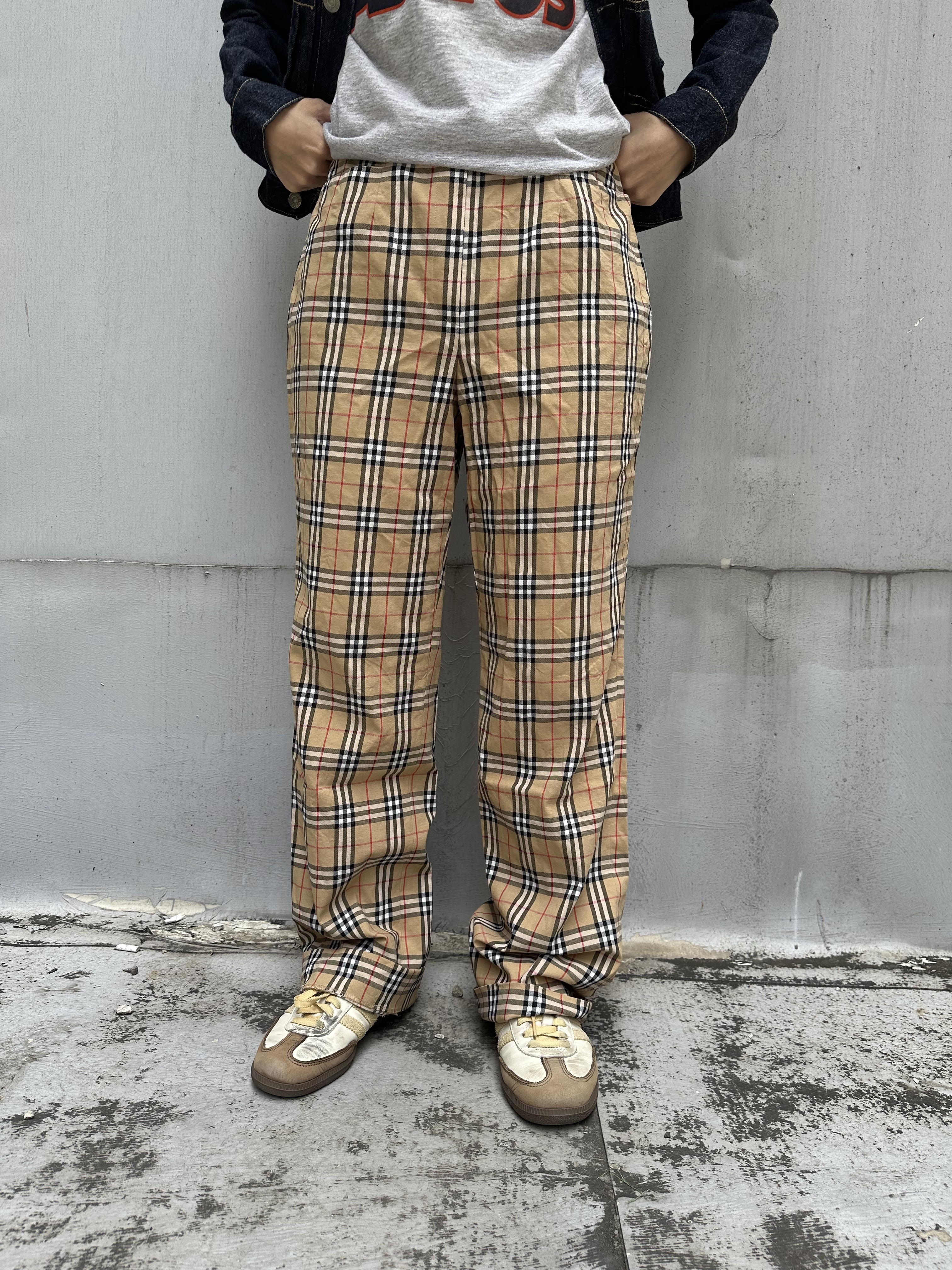 90s Burberrys Check Pant