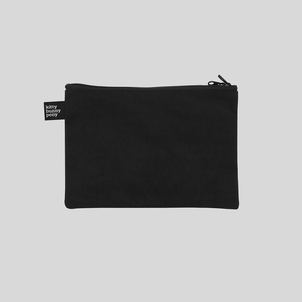 kitty bunny pony 防水網狀雙層收納包