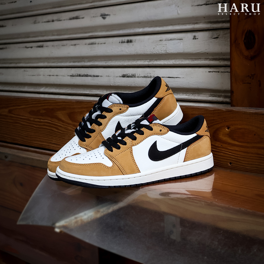 Nike Air Jordan 1 Low OG “Rookie of the Year” 最佳新秀 卡其 白黑 AJ1 籃球 復古休閒鞋 CZ0790-107