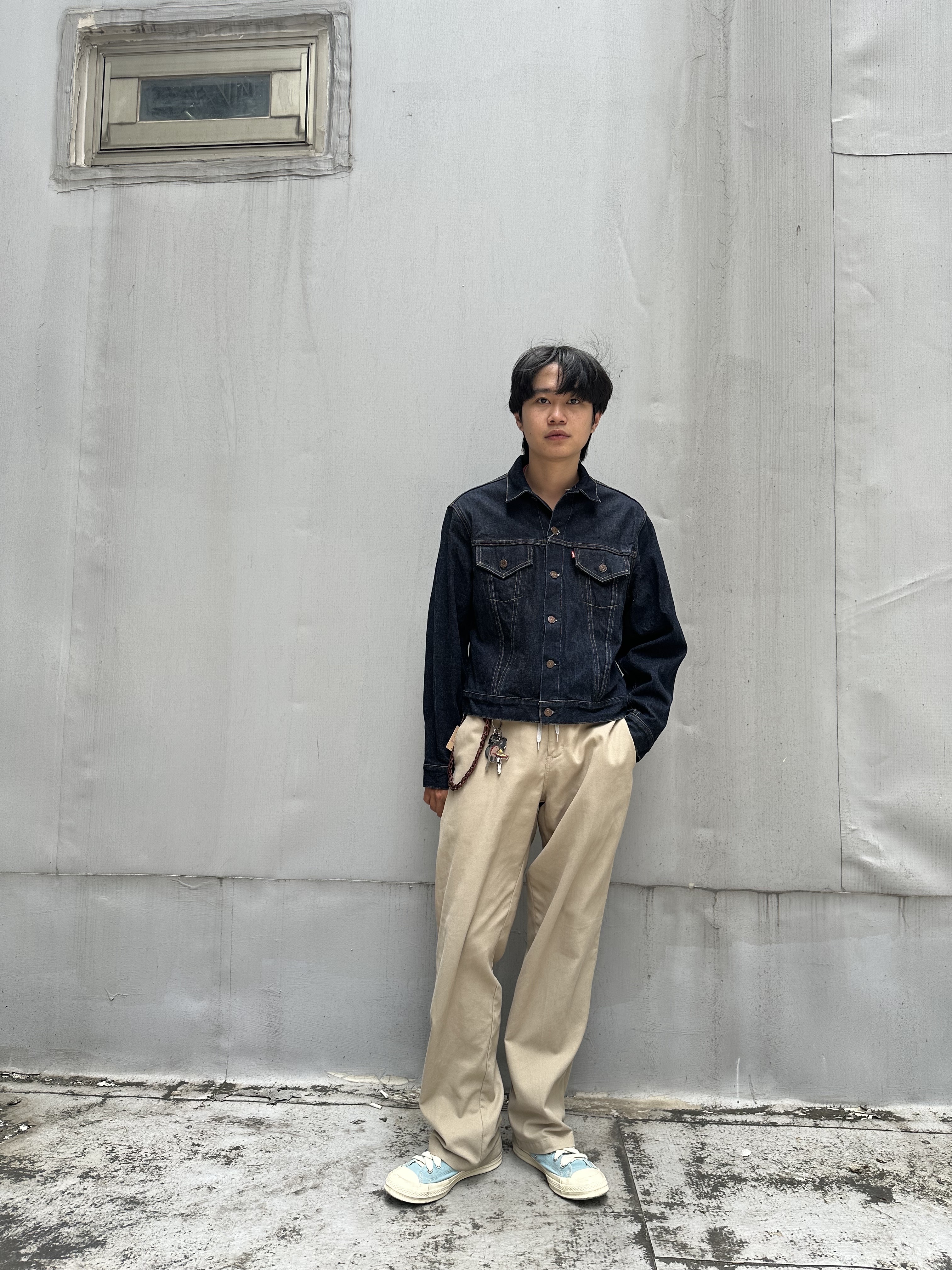 90s 復刻版LVC LEVI’S 557xx TYPEⅢ Jacket*Button No.555 Valencia Factory Made in USA