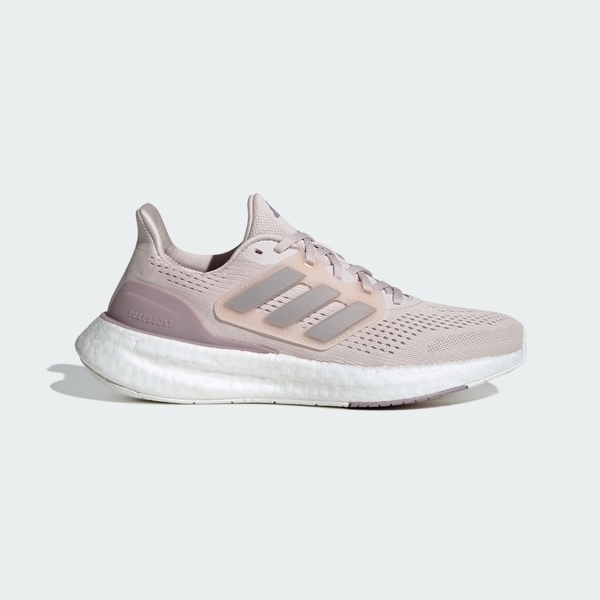 Adidas Pureboost 23 W IF1533 女 慢跑鞋 運動 訓練 路跑 緩震 彈力 透氣 舒適 藕粉