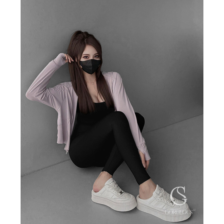 G5115 現貨「Q彈面膜褲」