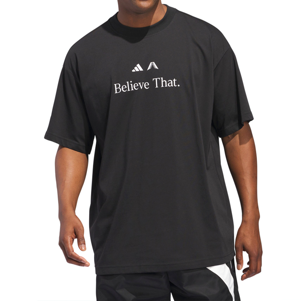 Adidas Anted BT Tee 男款 黑色 三葉草 愛迪達 寬鬆 圓領 運動 休閒 上衣 短袖 JM7951