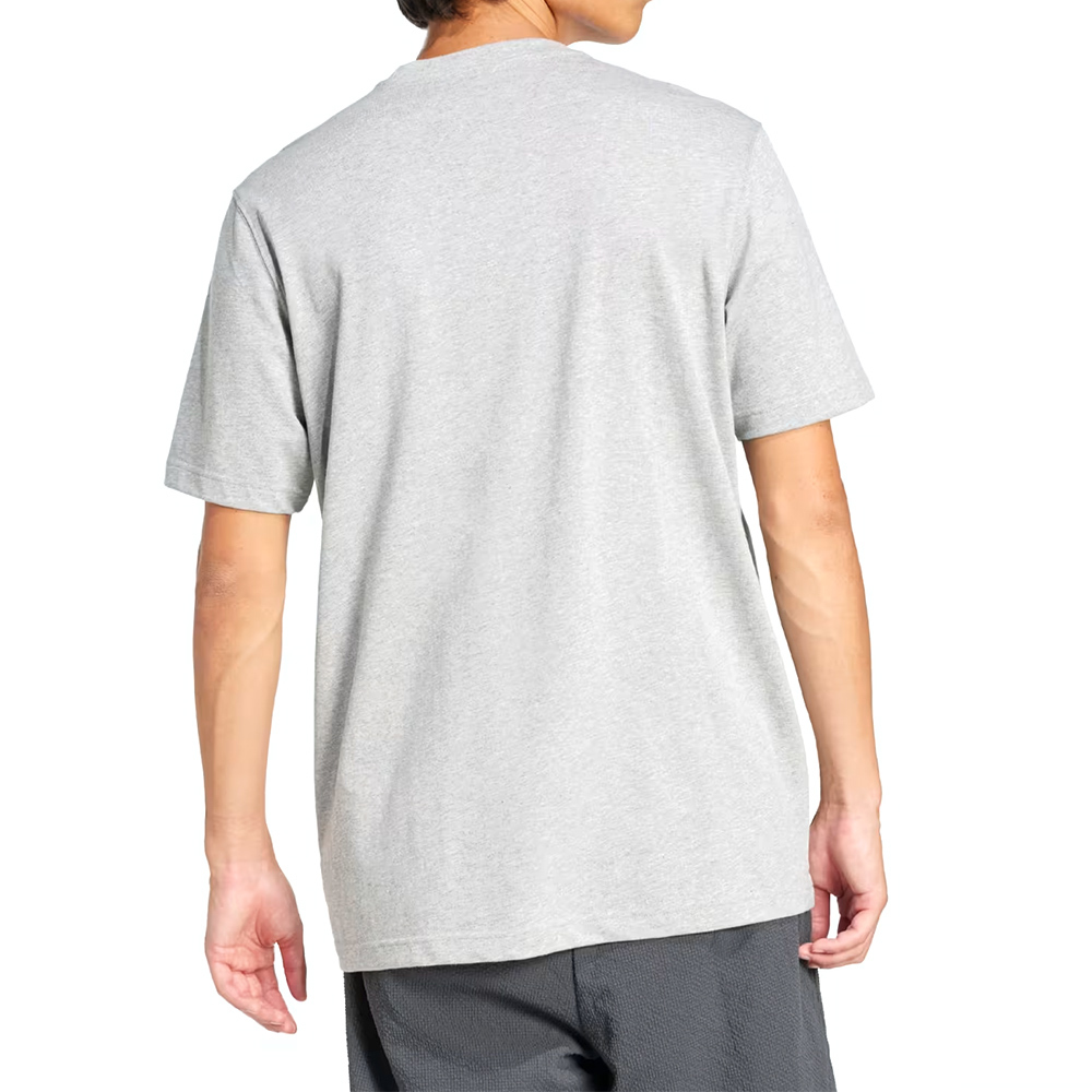 Adidas OUTL TREF Tee 男款 灰色 三葉草 愛迪達 純棉 運動 休閒 上衣 短袖 JP1087