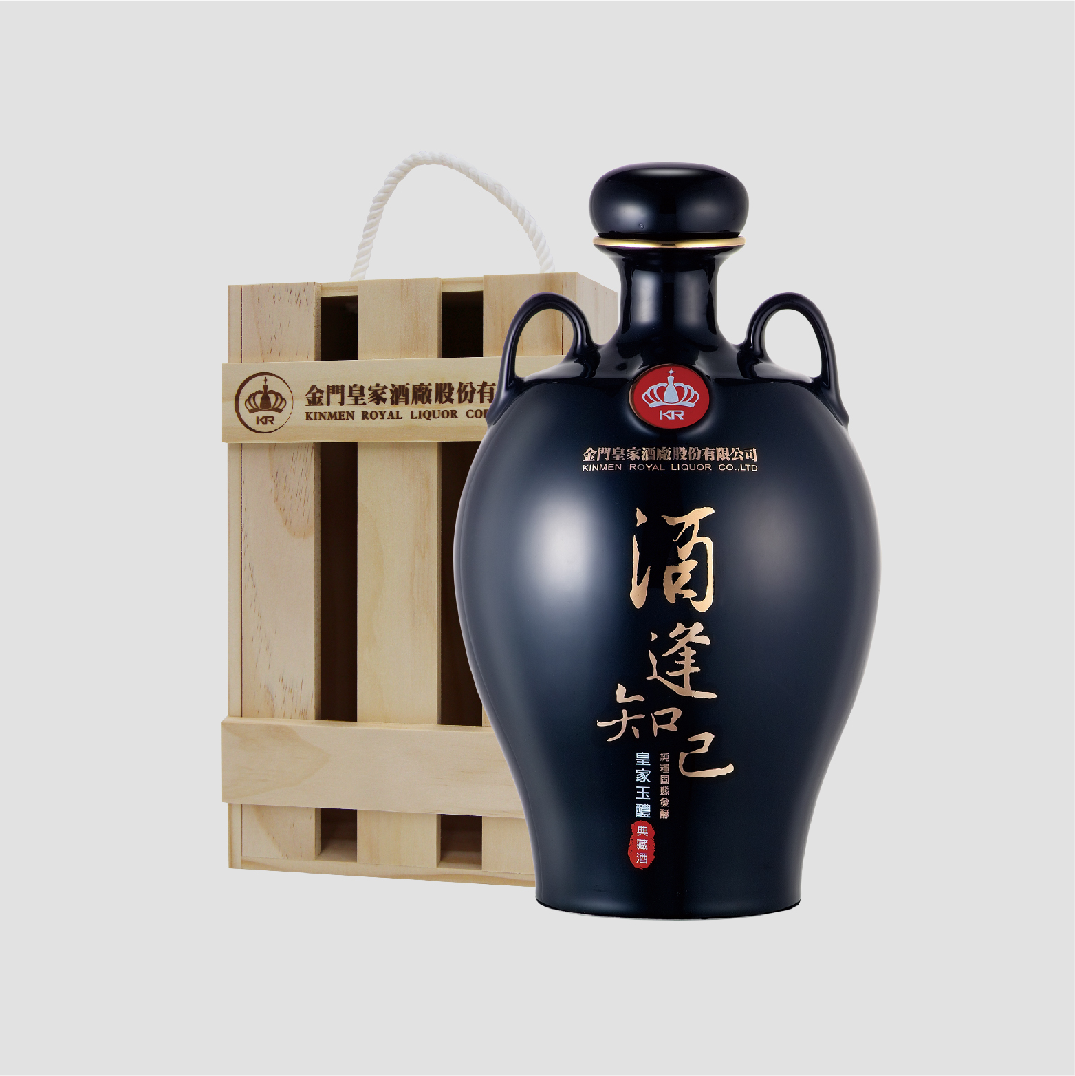 58度3L 酒逢知己-皇家玉醴典藏酒【黑瓶】