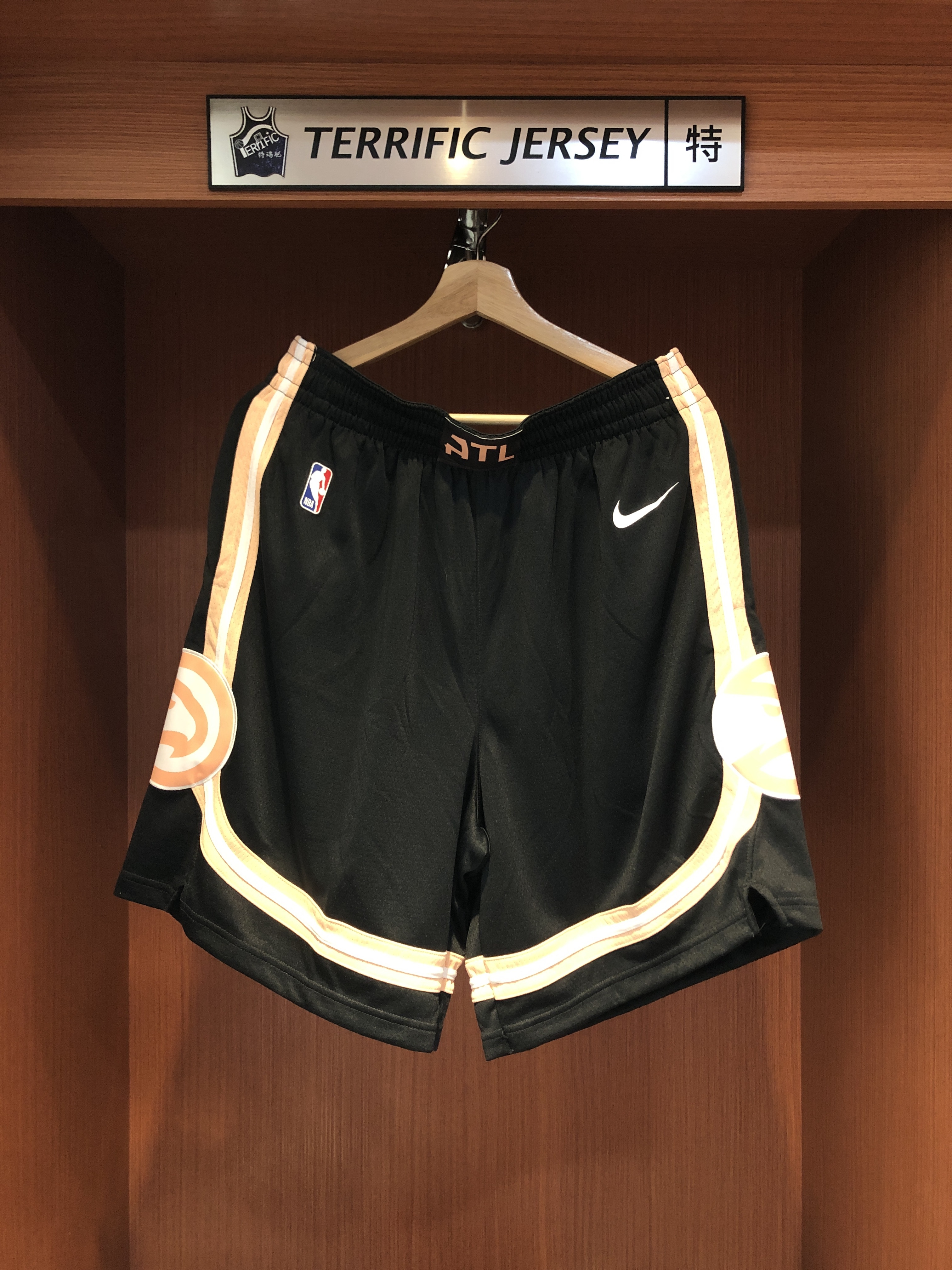 NBA球褲 Atlanta Hawks 亞特蘭大老鷹城市球褲 City Nike Swingman Shorts 球迷版 有口袋 全新