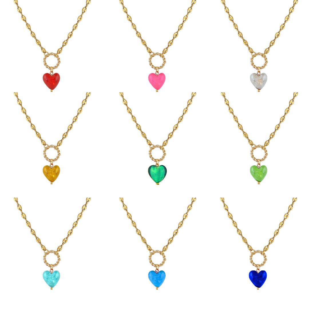 1MY1122-079 MAYOL 希臘全人手製飾品 Owner Of A Lonely Heart Necklace Gold (A-K11-E)