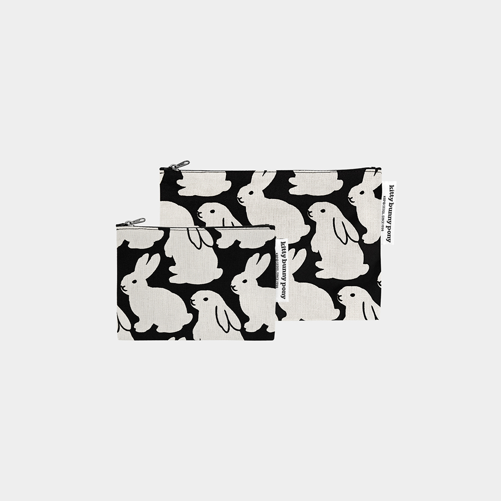 kitty bunny pony 小黑兔經典小包(S/M)