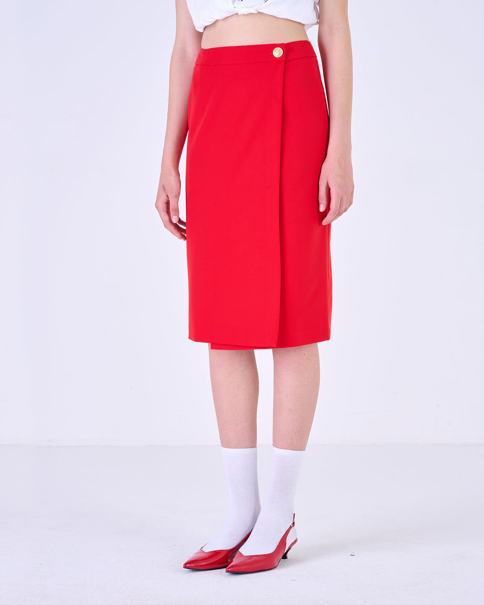 【Silvian Heach】氣質一片樣式裙