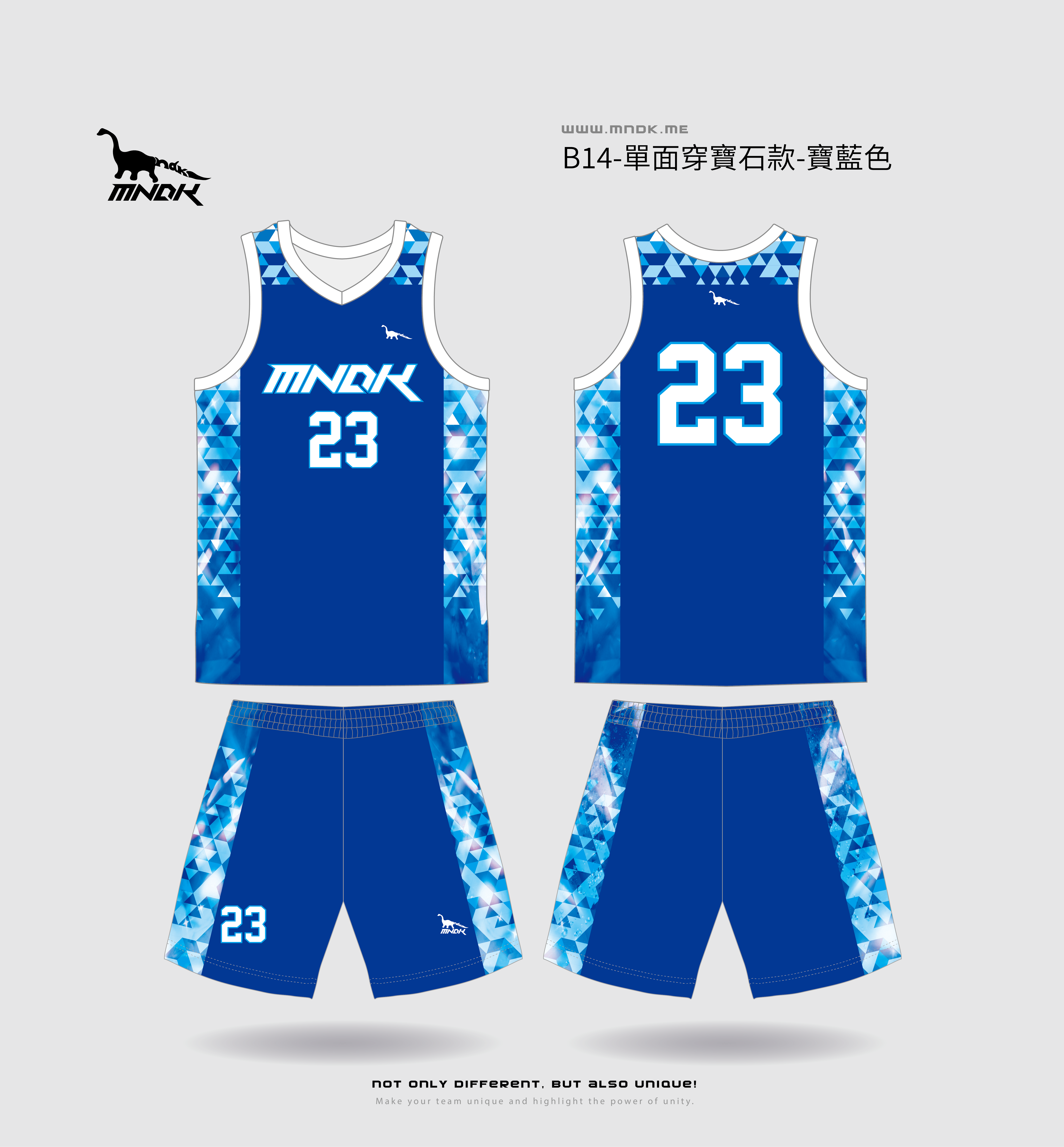 MNDK莫納帝克｜客製化團體服｜專業運動服｜公司制服｜台中-B14寶石款
